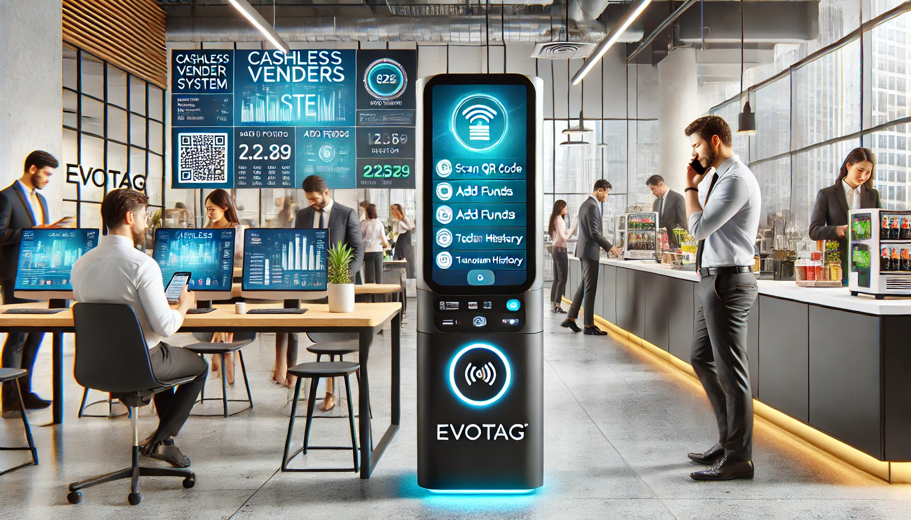 Evotag – Streamlining Vendor Cash Management with a Cashless Indoor System